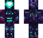 blue glowing texof