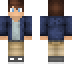 blue jacket