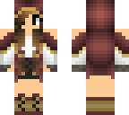 cloaked girl