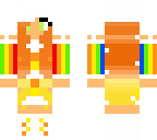fixed candy corn dress