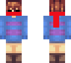 frisk with scarf