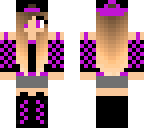 magenta hat gal