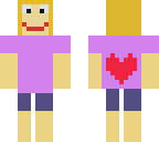 me as a minecraft character