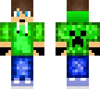neon green boy