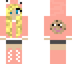 pink blond cookie monster