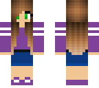 purple girl skin