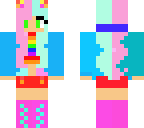 rainbow cat girl