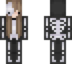 skeleton girl - halloween