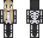 skeleton girl