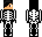 skeleton onsie