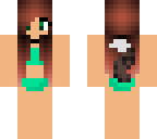 wolf girl bikini