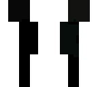 black and white