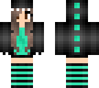 blue dinosaur girl