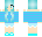 blue girl
