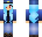 blue girl