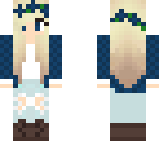 blue girl