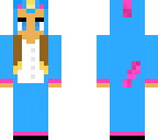 blue unicorn onesie