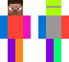 colorful steve