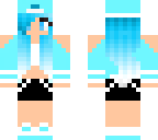 cute blue girl