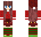 detailed pixel wolfee christmas