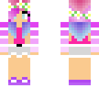 girl raimbow