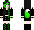 green scene girl