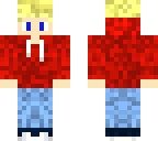 red hoodie
