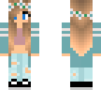 tomboy with blue eyes