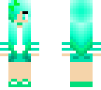 turquoise girl