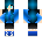 blue converse girl