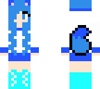 blue wolf girl