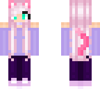 cute pink and purple mifa girl