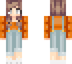 overalls with bunny slippers