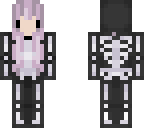 skeleton girl