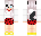 skeleton wolf girl