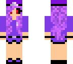 the purple girl