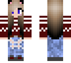 winter girl edit