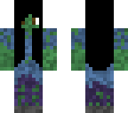 zombie girl halloween skin