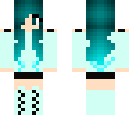 blue girl