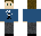 blue shirt boy