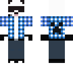 cool blue panda 