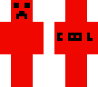 cool creeper red