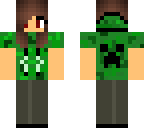 creeper hoodie for girls only