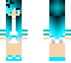 cute blue girl