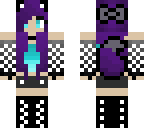 purple fox girl
