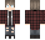 red flannel boy