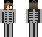 skeleton girl