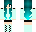 teal girl