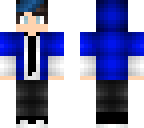 blue hoodie boy