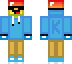 blue hoodie rainbow derp